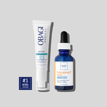 Bộ Đôi Dưỡng Sáng Da Căng Mịn Obagi Professional-C 30ml & Obagi Retinol 28g
