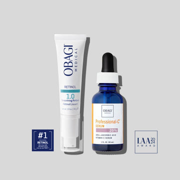 Bộ Đôi Sáng Da Căng Mịn Obagi Professional-C 20% & Obagi Retinol 1.0