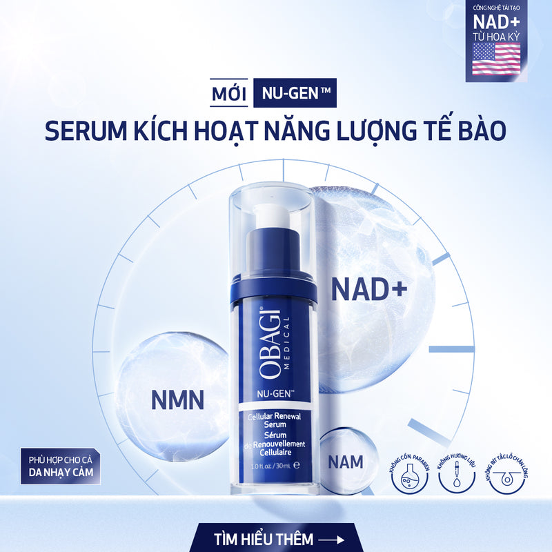Serum kích hoạt năng lượng tế bào OBAGI NU-GEN™
