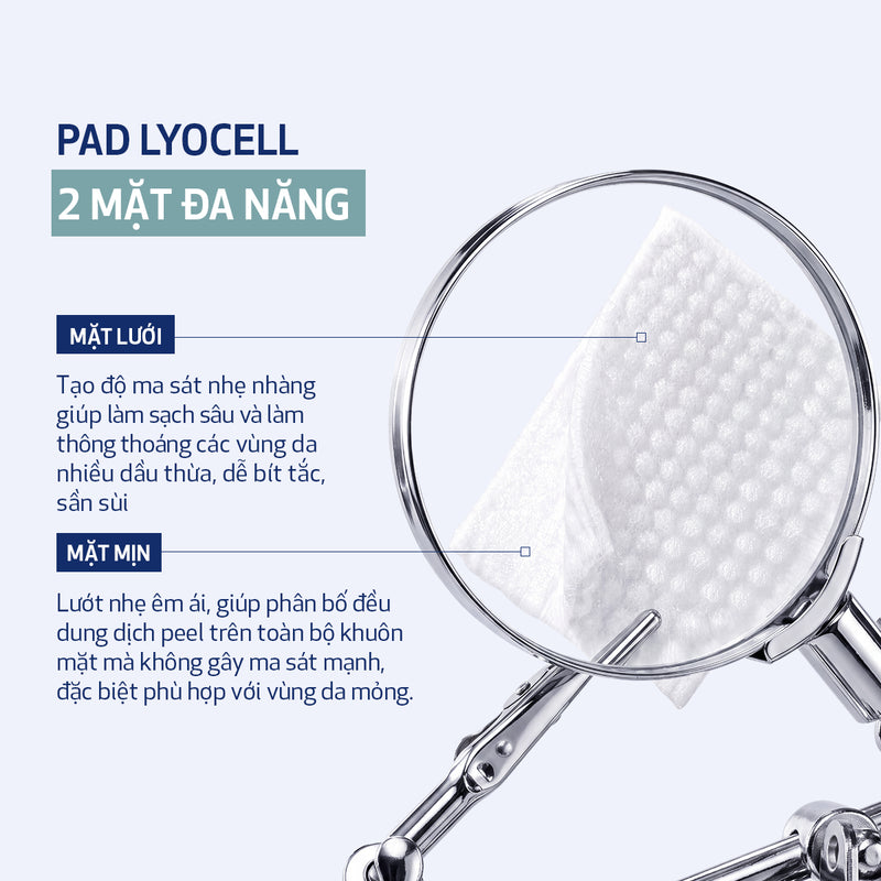 [FLASH SALE] Hộp 30 Miếng pad peel da làm sạch tế bào da chết và cải thiện bề mặt căng bóng CLENZIDERM M.D.® RESURFACING MULTI-ACID (30 miếng)