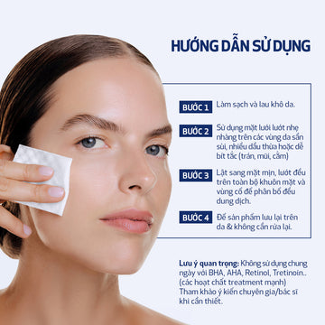 Miếng pad peel da làm sạch tế bào da chết và cải thiện bề mặt căng bóng CLENZIDERM M.D.® RESURFACING MULTI-ACID (30 miếng)