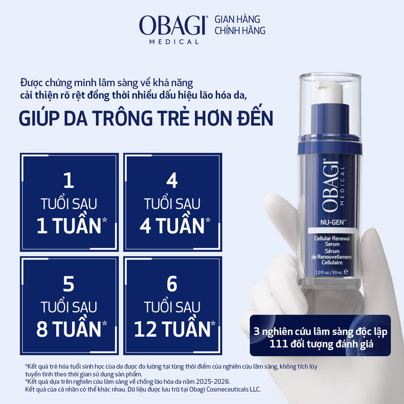 Serum Trẻ Hóa Da Cấp Độ Tế Bào Nu-Gen™