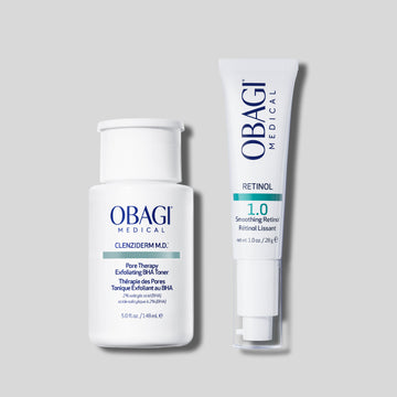 Bộ Đôi Tẩy Tế Bào Chết & Giảm Nếp Nhăn BHA Toner & Retinol 1.0