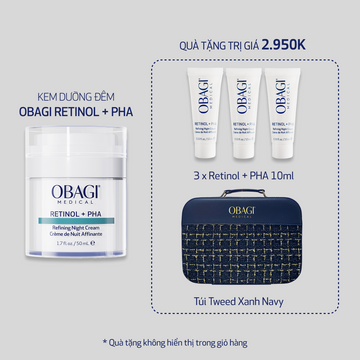 [DEAL SỐC 19.08] Kem dưỡng làm mới và duy trì độ tươi trẻ làn da ban đêm Obagi Medical Retinol + PHA