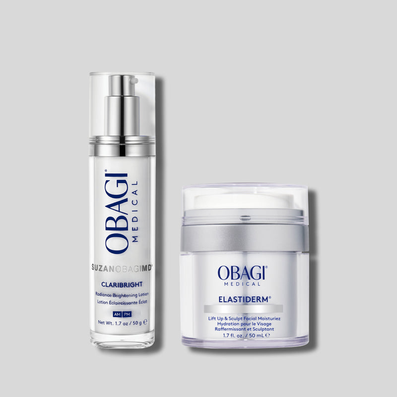 Bộ Đôi Làm Sáng & Nâng Căng Da SOMD Claribright Lotion & Elastiderm Lift Up & Sculpt