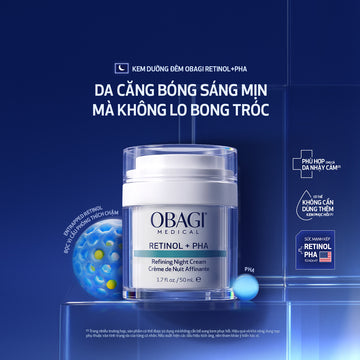 Kem dưỡng làm mới và duy trì độ tươi trẻ làn da ban đêm Obagi Medical Retinol + PHA