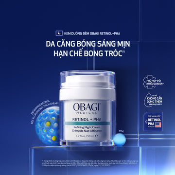 Kem dưỡng làm mới và duy trì độ tươi trẻ làn da ban đêm Obagi Medical Retinol + PHA