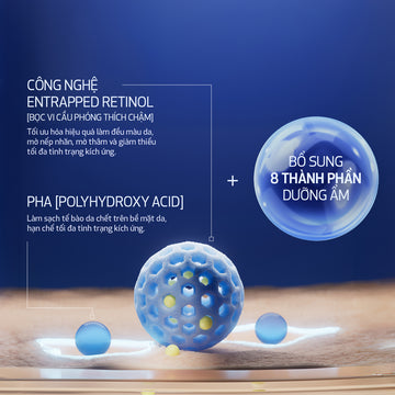 Kem dưỡng làm mới và duy trì độ tươi trẻ làn da ban đêm Obagi Medical Retinol + PHA