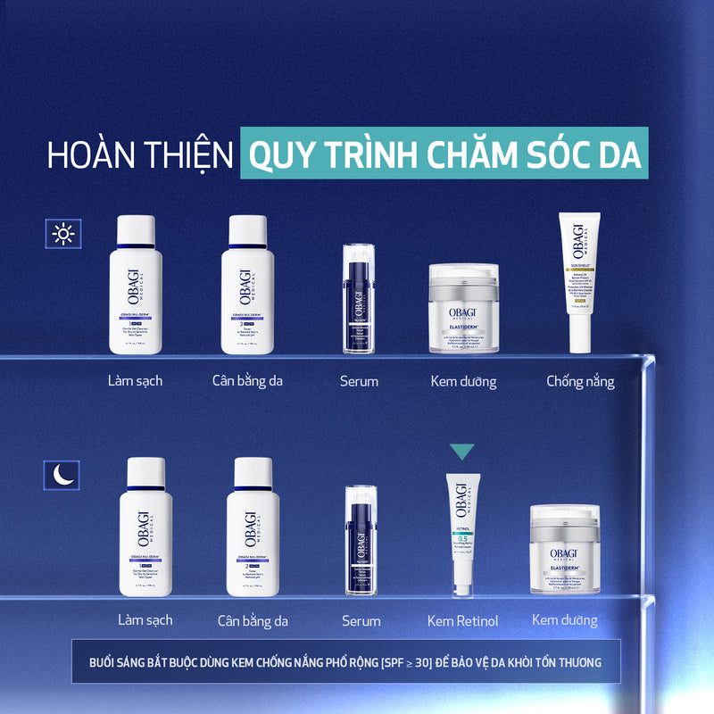 Kem dưỡng làm mờ nếp nhăn & làm đều màu da Obagi Retinol 0.5