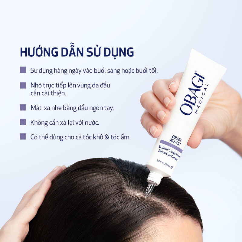 Serum Dưỡng Da Đầu & Nang Tóc OBAGI NU-CIL® BIOSTIM™