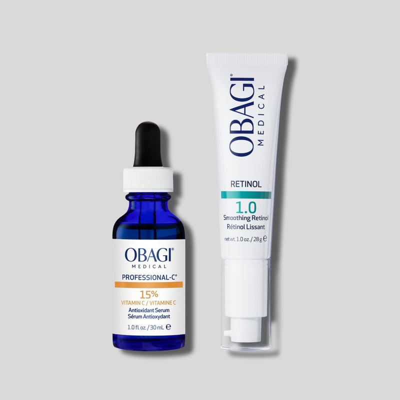 Bộ Đôi Chống Oxy Hóa & Làm Đều Màu Da Retinol 1.0 & Professional-C 15%