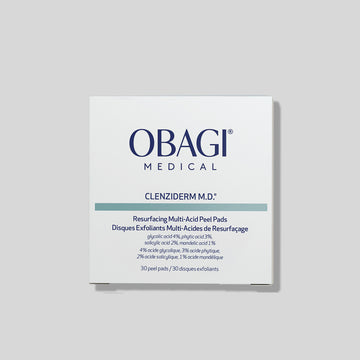 Miếng pad peel da làm sạch tế bào da chết và cải thiện bề mặt căng bóng CLENZIDERM M.D.® RESURFACING MULTI-ACID (30 miếng)